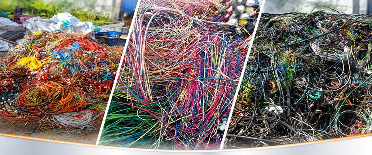 processed cable wire for BS-N135 copper wire shredder processed cable wire for BS-N135 copper wire shredder