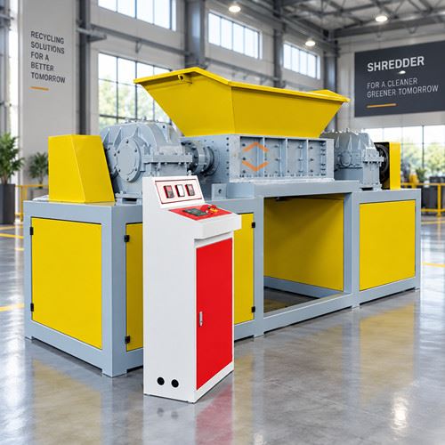 Aluminum Car Engine Crusher Machine