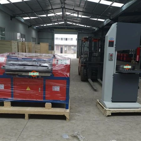 Radiator stripping Machine