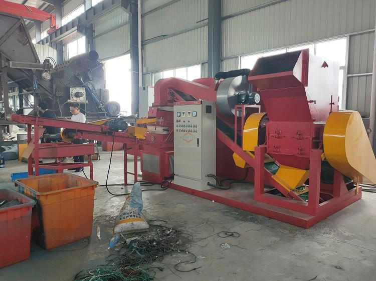 cable wire recycling machine