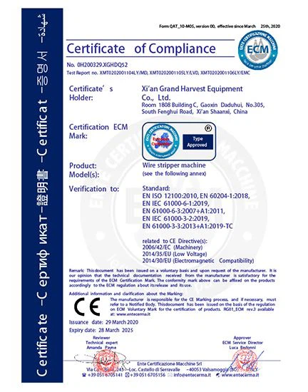 wire-stripper-machine-CE-certificate