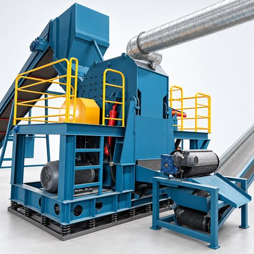 BS-H1600 Heavy-duty Hammer Mill Shredder For Sale