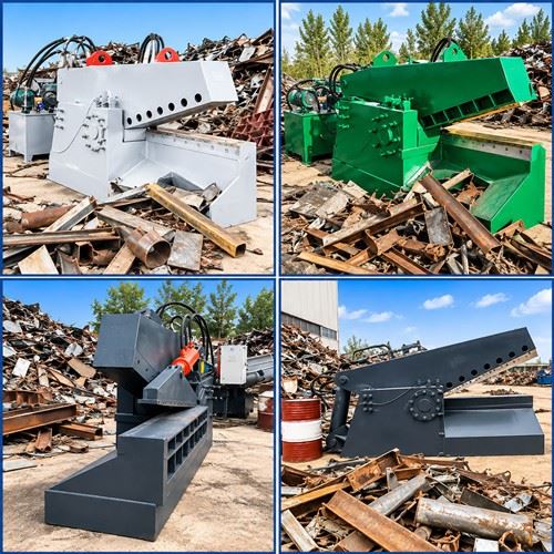 AS-2500 Heavy-Duty Hydraulic Metal Shear Machine For Sale